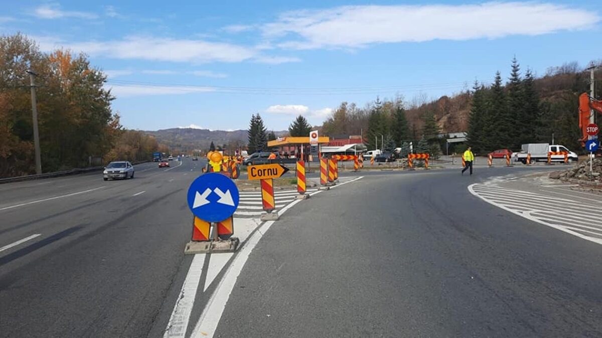 Alunecare de teren pe DN1. Traficul, restricționat mai multe zile. Coșmar pentu șoferi