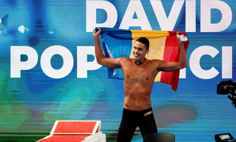 David Popovici reclamă întârzieri la premierile ANS. Sportivul așteaptă să încaseze banii din 2024