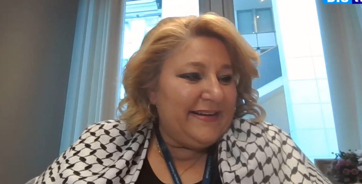 Diana Șoșoacă, live de la pomana porcului. Mesaj direct pentru George Simion