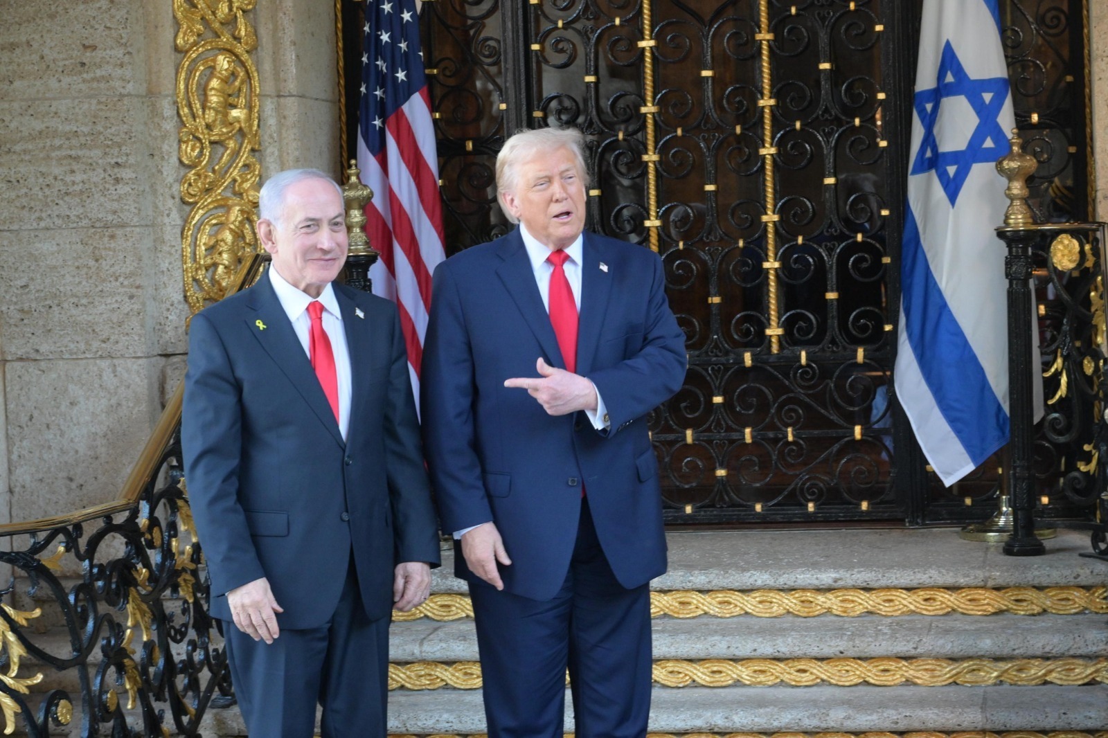 Donald Trump și Benjamin Netanyahu