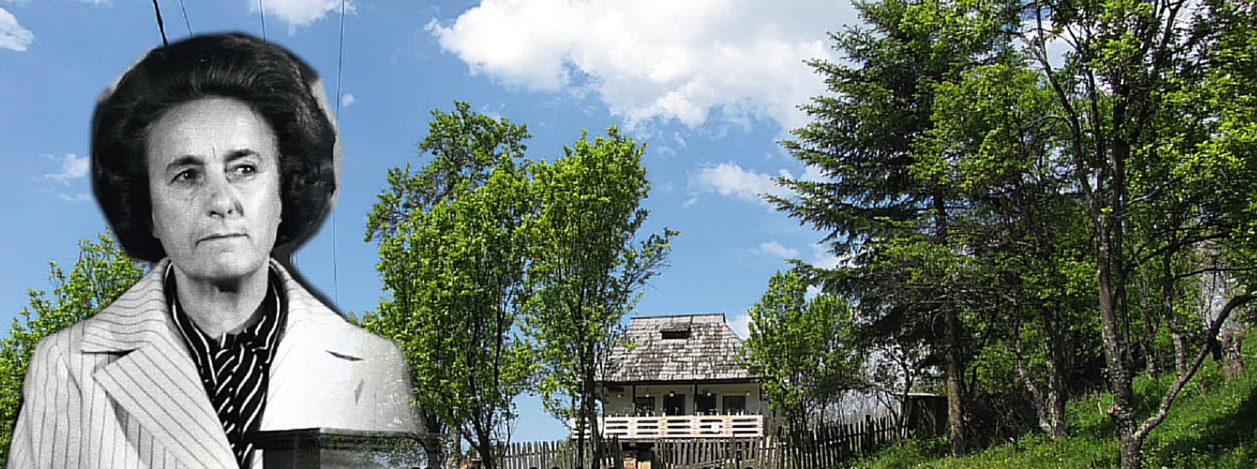 Elena Ceaușescu și casa Babei Marița