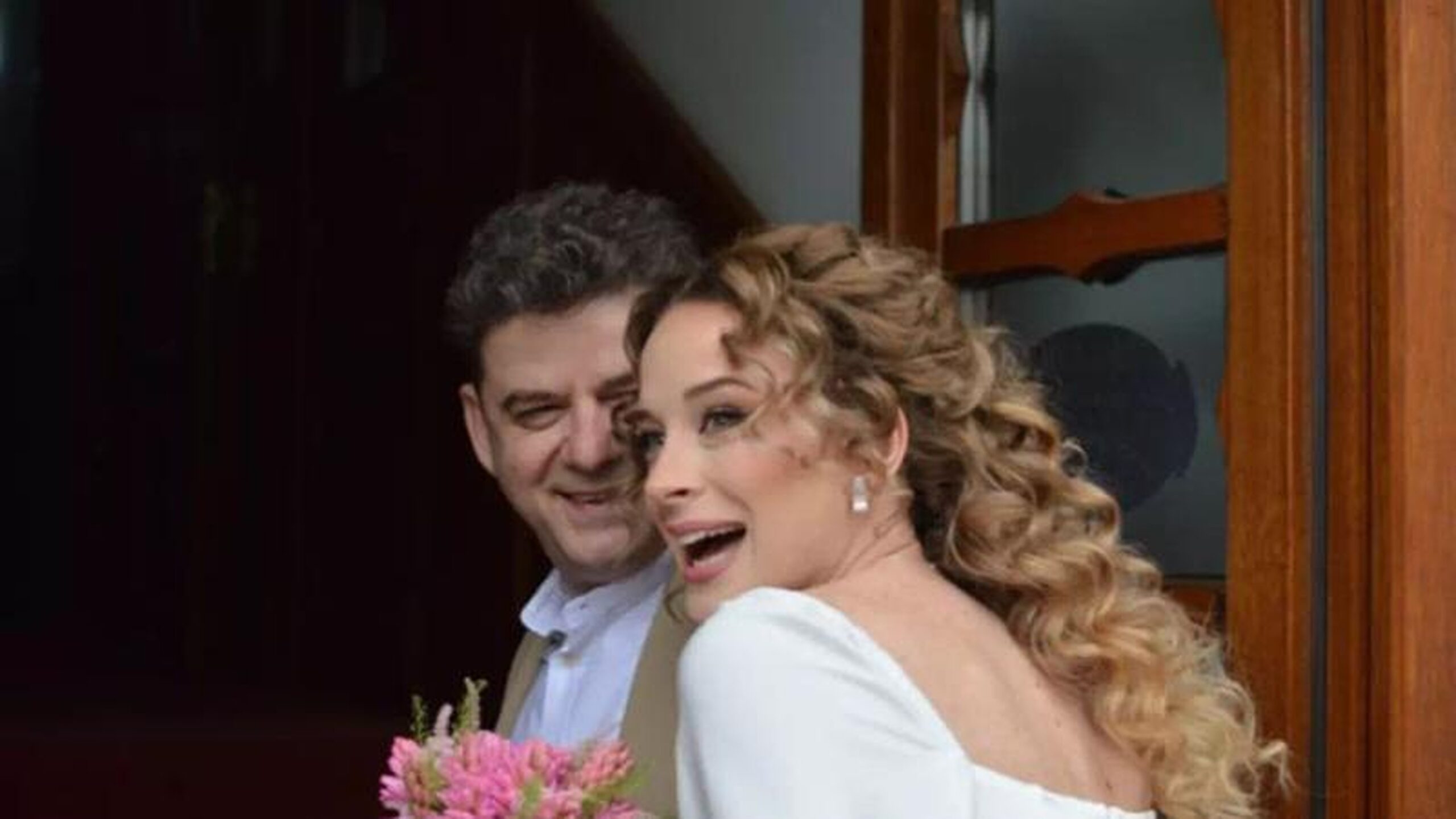 Fiul lui Florin Zamfirescu și soția.