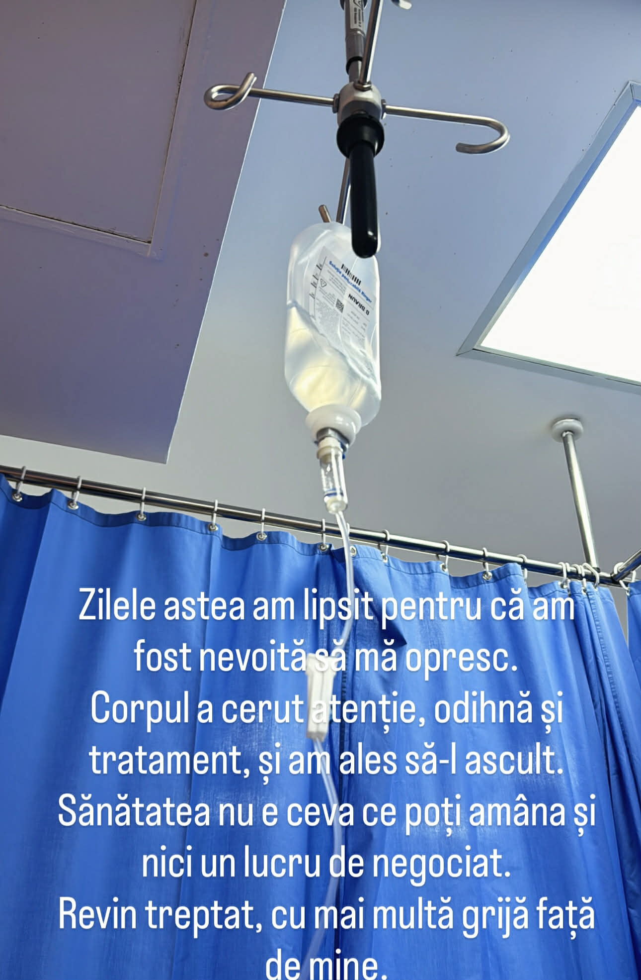 Gină Chirilă la spital