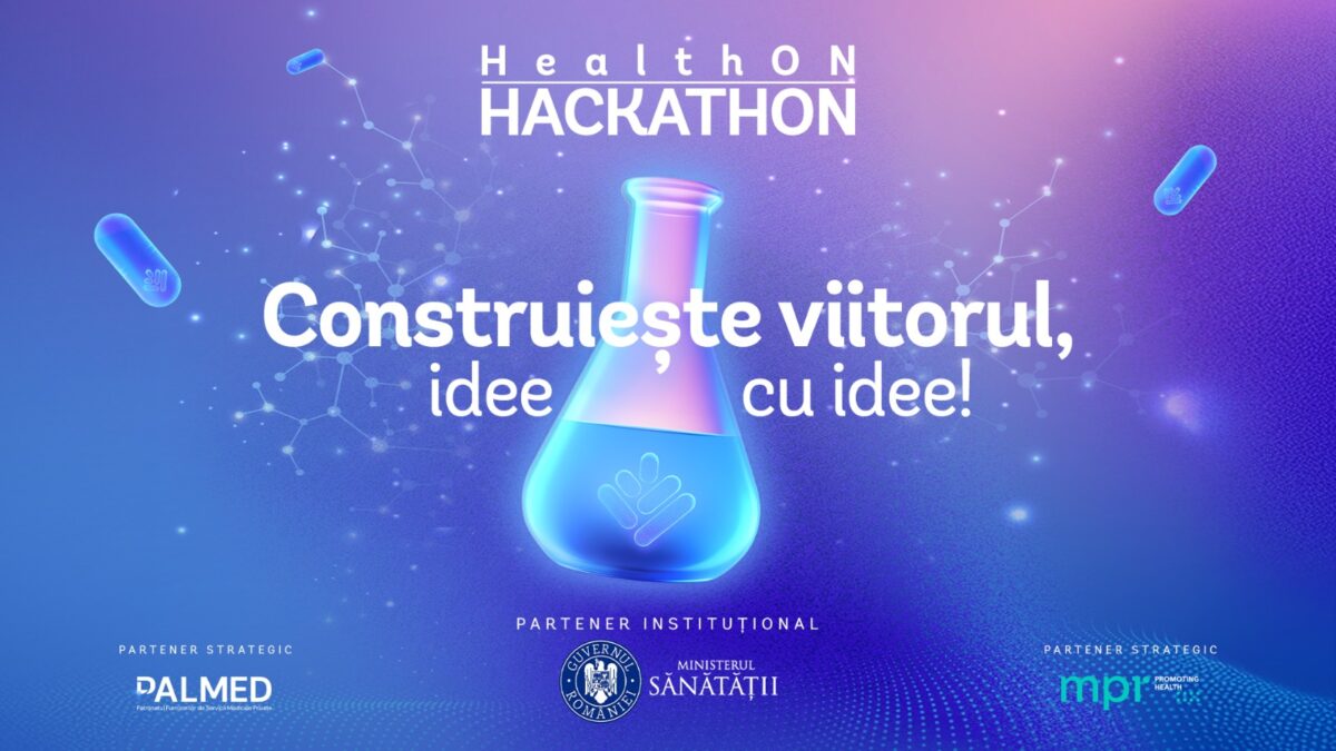 HealthON Hackathon aduce la un loc tehnologia și medicina! Concursul se va desfășura pe 17 decembrie