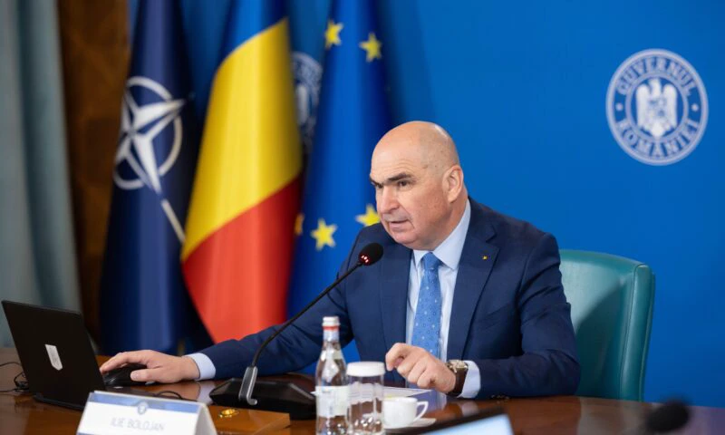 Președintele CJ Botoșani despre protestatarii de la vizita lui Bolojan: Aveau pietroaie în geantă