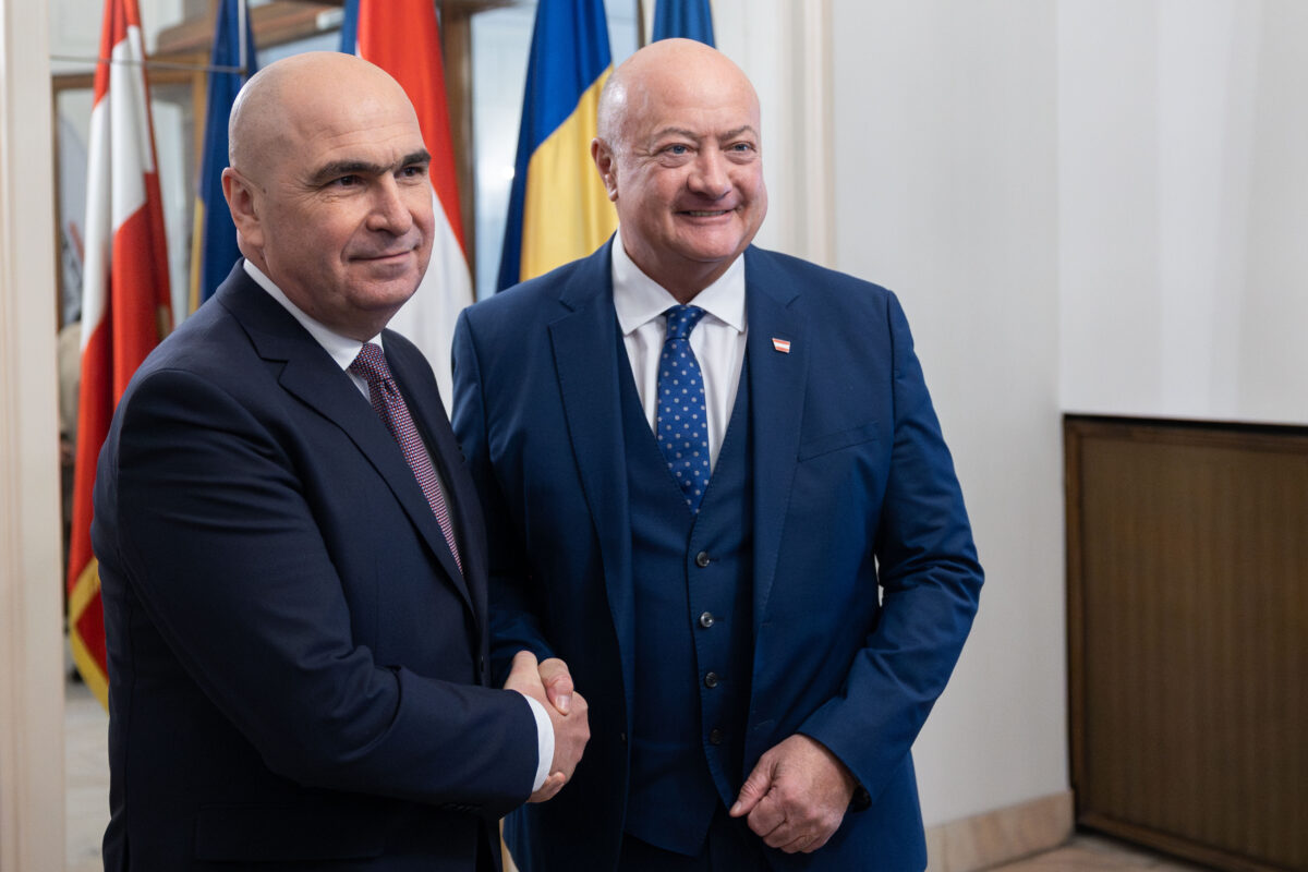 Ilie Bolojan, în vizită oficială la Viena: Austria rămâne investitor-cheie și partener strategic al României