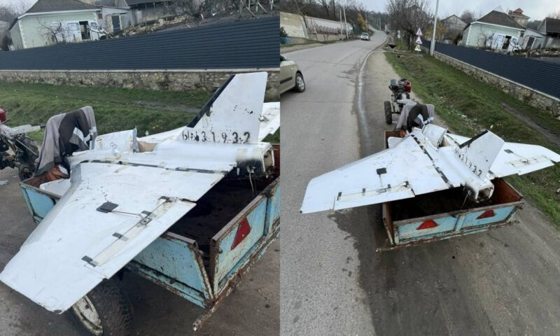 Dronă găsită pe un câmp din Sângerei. Un localnic a transportat-o acasă cu motocultorul, fără să anunțe autoritățile