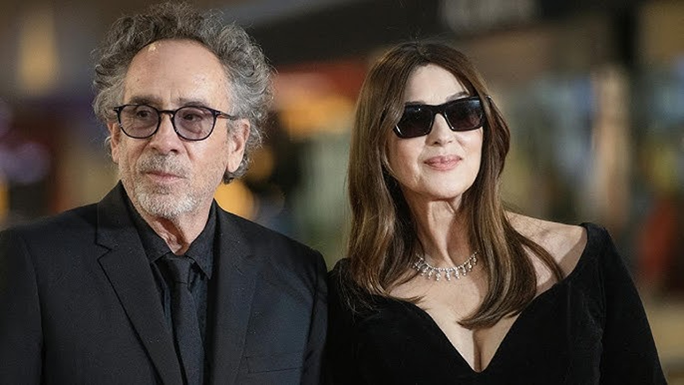 Monica Bellucci și Tim Burton.