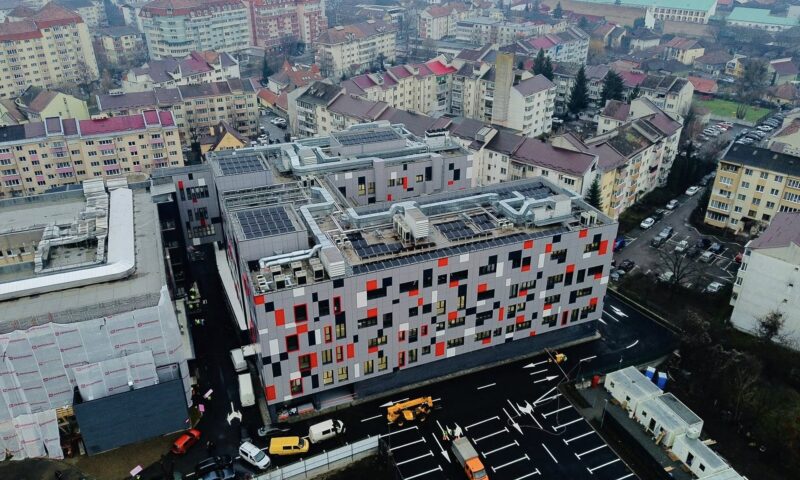 Primul corp nou al unui spital județean construit în România după 1989, la Bistrița. Rogobete: Este un moment istoric