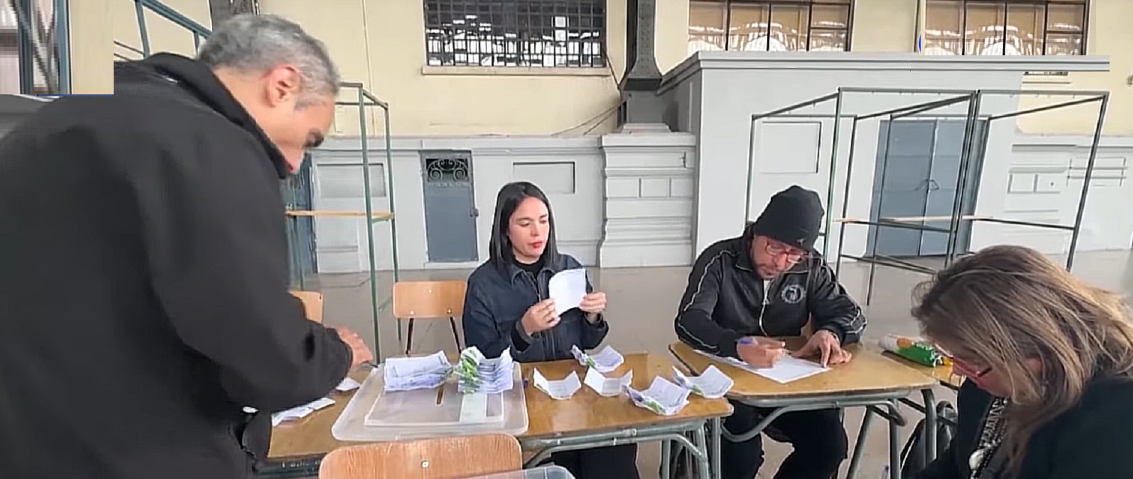 Numărarea voturilor în Chile