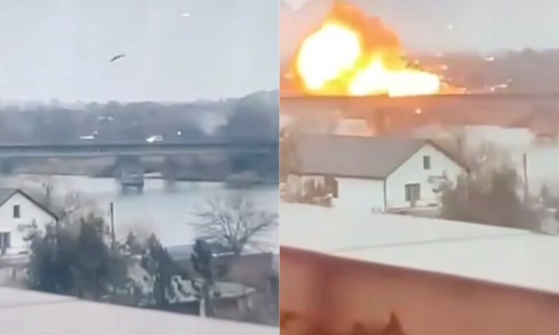 Atac cu drone asupra podului de peste Nistru, pe traseul Odesa–Reni. O femeie a murit, trei copii au fost răniți. Video