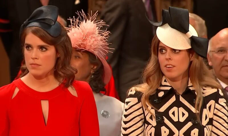 Fiicele fostului prinț Andrew, prezente la slujba tradițională de Crăciun a familiei regale britanice