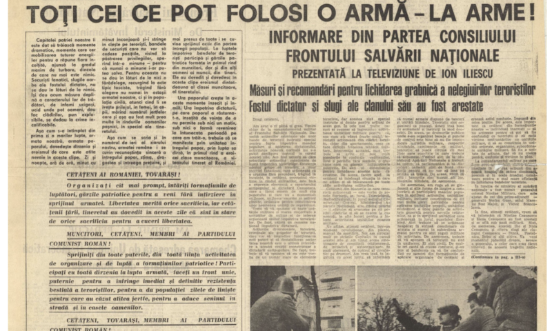 24 decembrie, ultima zi. Cum a reacționat Ceaușescu când a auzit că Ion Iliescu este noul lider