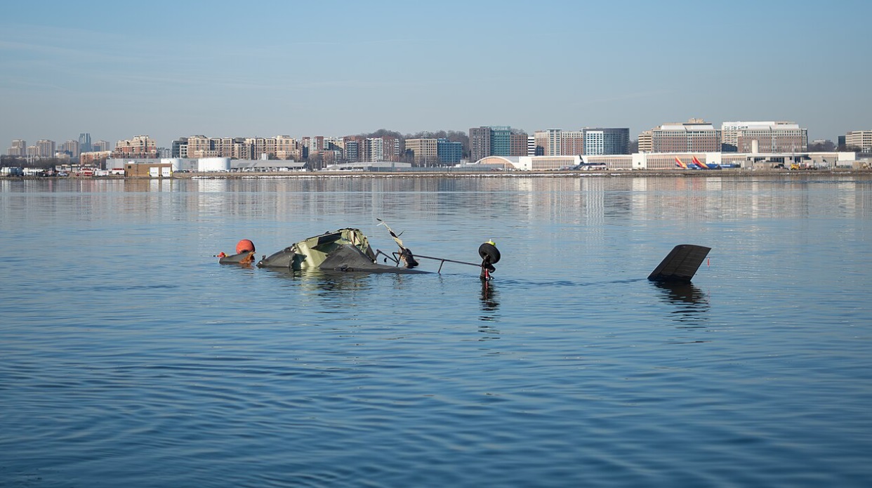 Tragedie aviatică Potomac