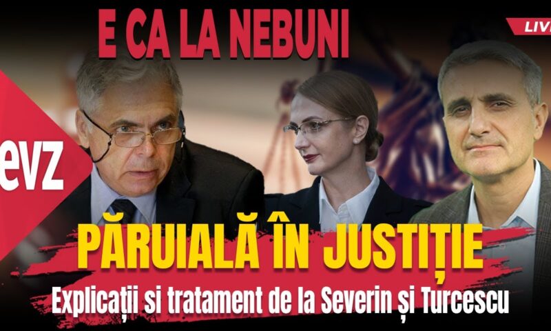 Păruială în Justiție. Hai LIVE cu Turcescu