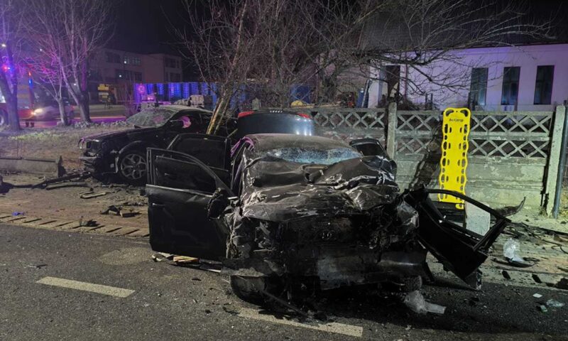 Impact devastator pe DN17. Doi tineri și-au pierdut viața într-un accident la Prundu Bârgăului