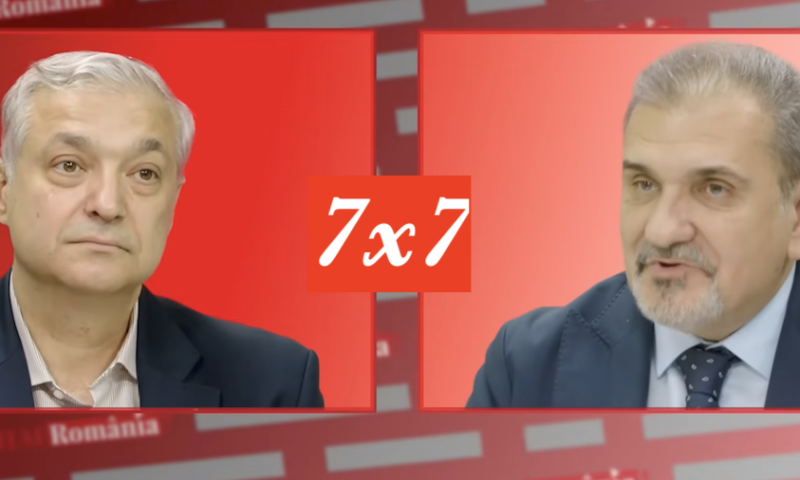 O nouă ediție interesantă „7x7” cu Radu Coșarcă și Dan Andronic. De la bătălia pentru București și Criza Apei, la Dosarul Epstein