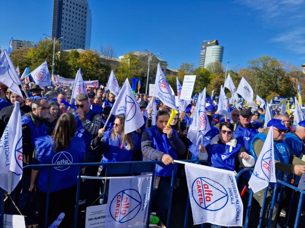 Protest la Cotroceni. Confederațiile cer medierea lui Nicușor Dan în conflictul cu Guvernul