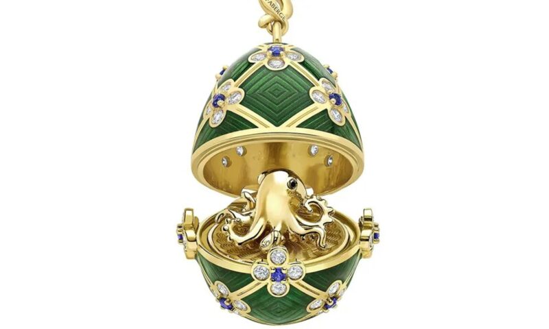 Poliția din Noua Zeelandă a recuperat bijuteria Faberge înghițită de un suspect