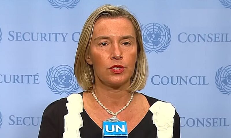 Mogherini și Sannino eliberați după interogatoriu, în spuer-scandalul de corupție de la vârful UE