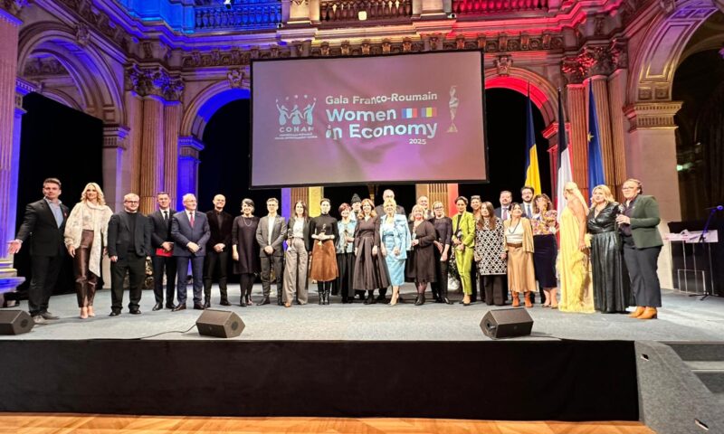 CONAF semnează încă o premieră la Paris. Gala franco-română „Women in Economy”: 10 trofee de excelență și unul special