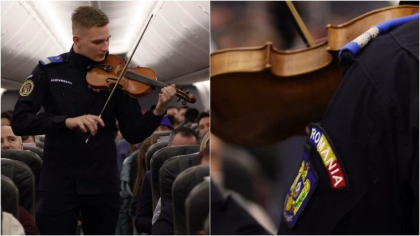 Imnul României, cântat la 10.000 de metri. Episod inedit de Ziua Națională