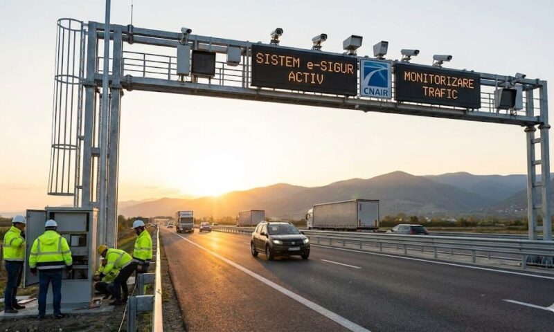 Viteza șoferilor, calculată automat de 400 de camere radar. Ultimele noutăți despre sistem
