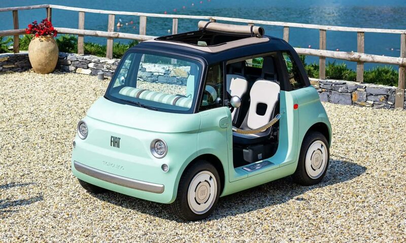 Stellantis va lansa în SUA mașina mini Fiat Topolino