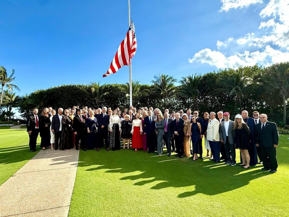 Virgil Popescu a sărbătorit Ziua Națională a României alături de românii din Mar-a-Lago