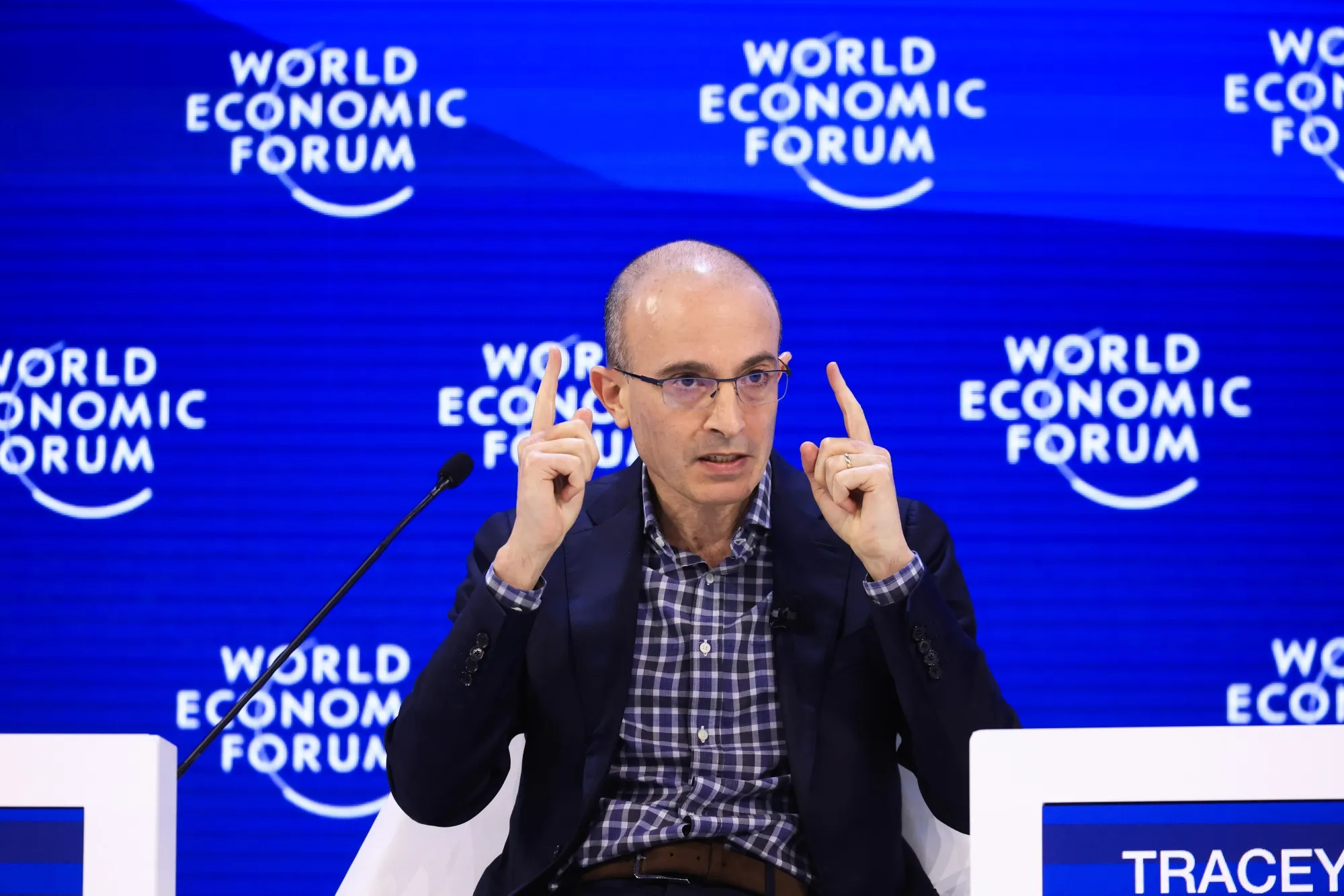 Yuval Noah Harari Davos