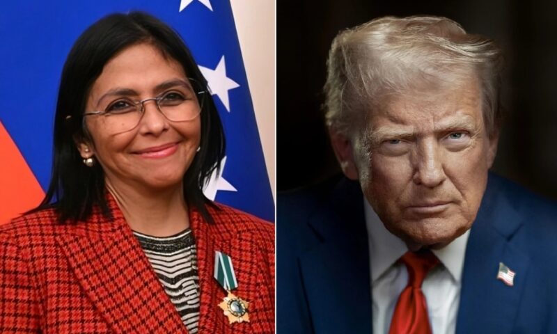 Trump ridică miza în Venezuela: Delcy Rodriguez va plăti un preț foarte mare