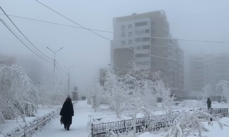 Iakutsk, un oraș în care frigul modelează viața de zi cu zi
