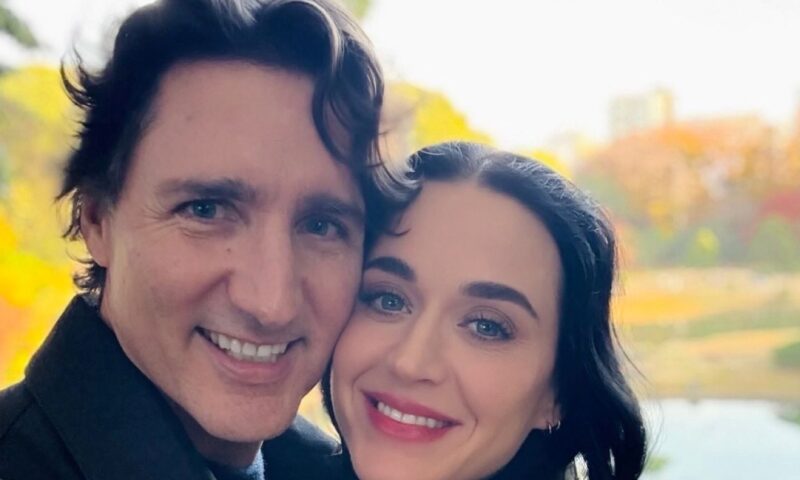 Justin Trudeau s-a afișat cu Katy Perry la Forumul de la Davos