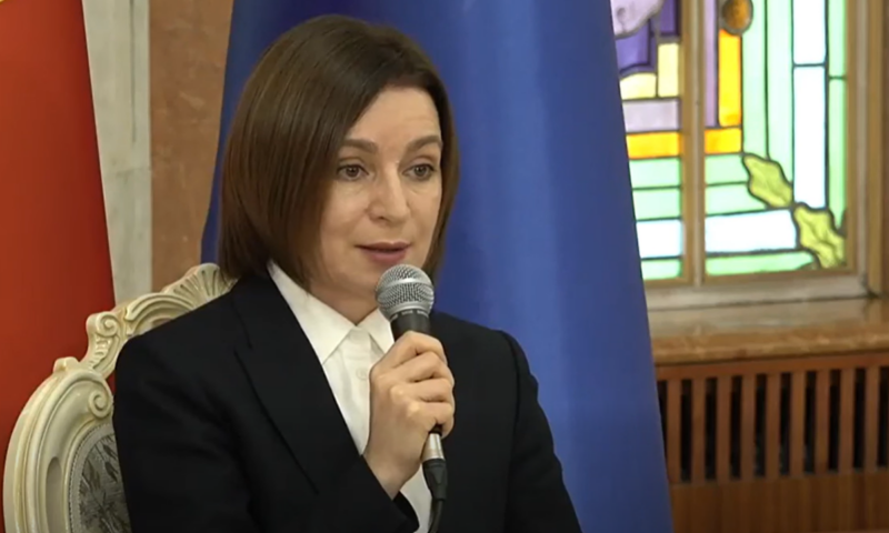 Unirea cu România, garanție de pace și securitate pentru Republica Moldova într-o lume tot mai instabilă, declară Maia Sandu