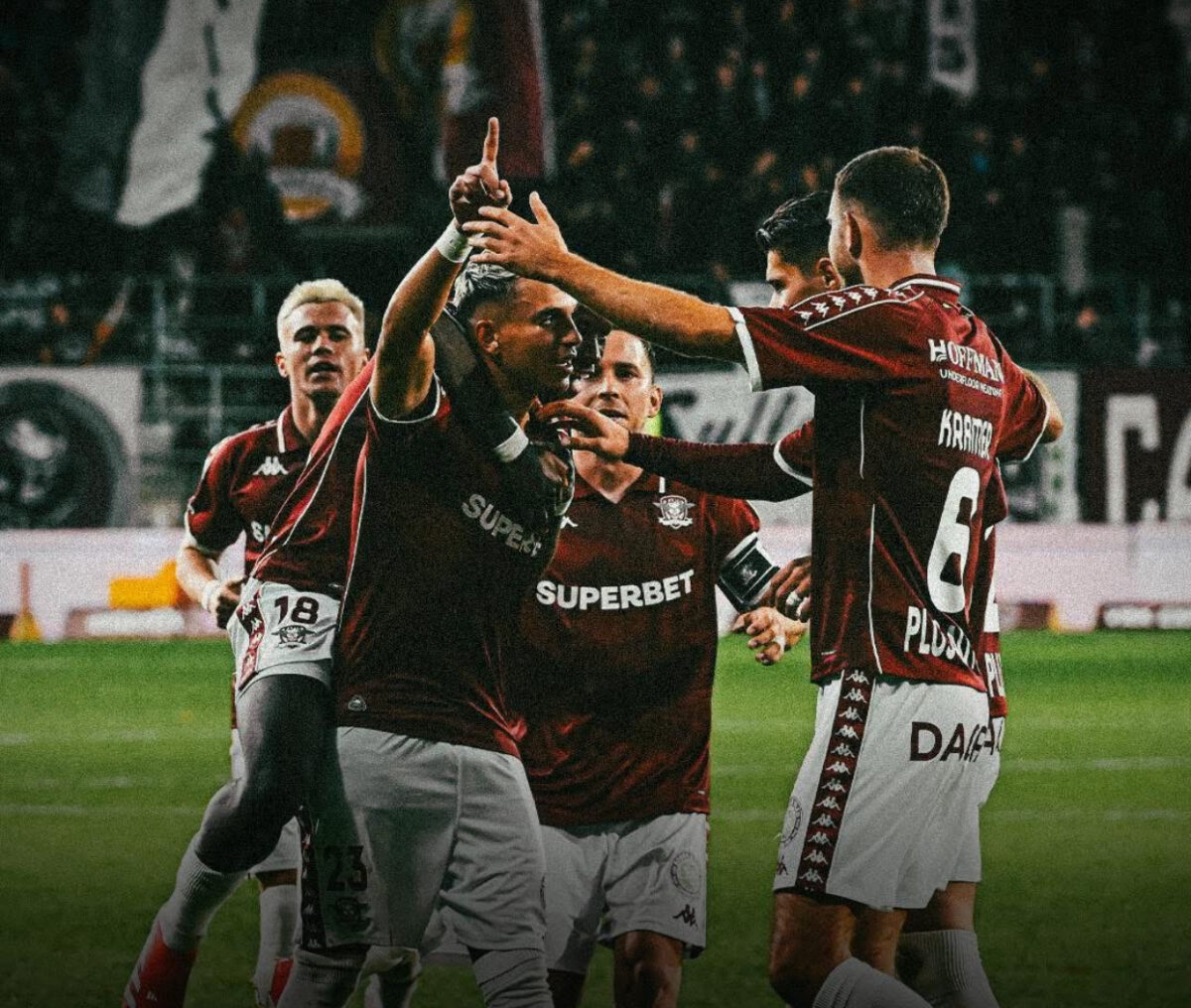 Rapid a învins pe Unirea Slobozia și pune presiune pe Universitatea Craiova, liderul din SuperLiga