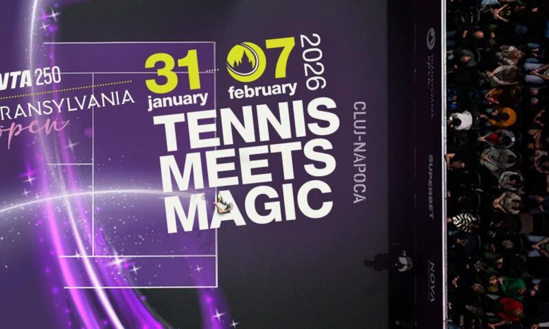 Transylvania Open 2026 începe la Cluj-Napoca. Programul complet al meciurilor