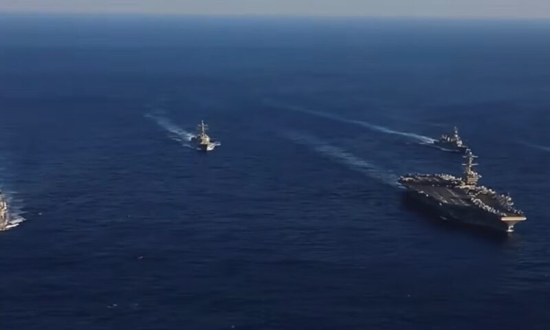 USS Abraham Lincoln conduce „armada” SUA în Orientul Mijlociu. Mesajul dur, transmis Teheranului