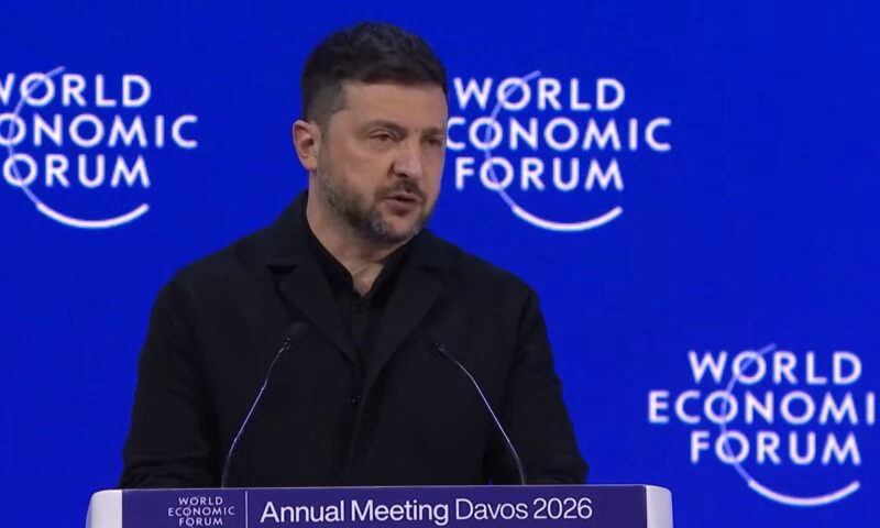 Zelenski la Davos: Spun aceleași lucruri de un an și nimeni nu acționează