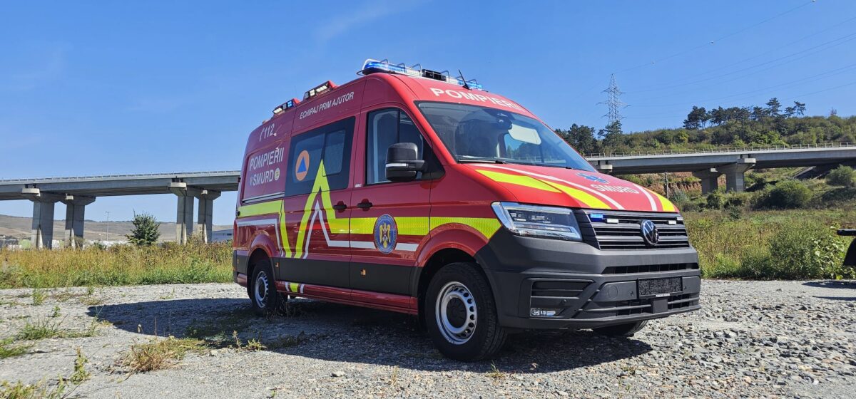 Smurd și SAJ, achiziție de 1.200 de ambulanţe noi. Investiția, peste 1,1 miliarde de lei din PNRR