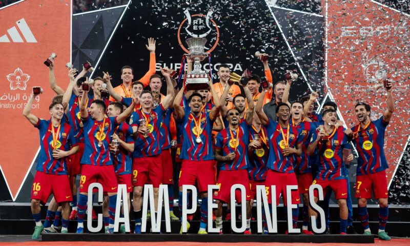 Supercupa Spaniei rămâne la Barcelona. Victorie spectaculoasă: 3-2 cu Real Madrid