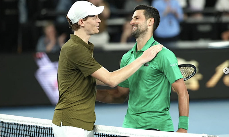 Miracol la Melbourne: Novak Djokovic îl învinge pe Jannik Sinner într-un maraton epuizant și se califică în a 11-a finală Australian Open