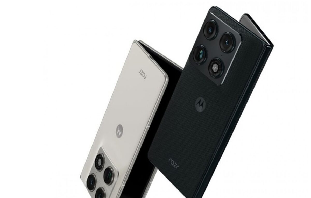 Telefonul Razr Fold, primul telefon pliabil al companiei Motorola, prezentat la CES 2026