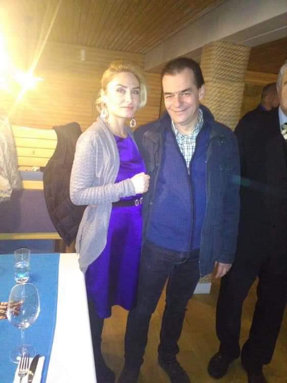 Ludovic Orban și Adriana Georgescu. Sursă foto: Facebook