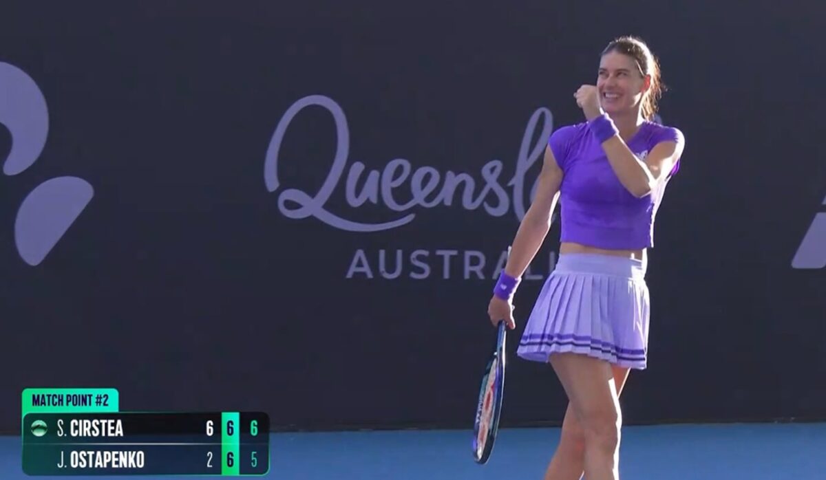 Sorana Cîrstea, victorie în optimi la Brisbane. Arina Sabalenka va fi următoarea adversară