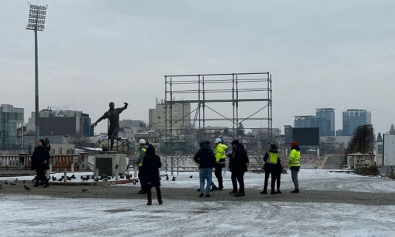 Au inceput lucrările pentru noul stadion Dinamo. Vechea clădire va fi demolată