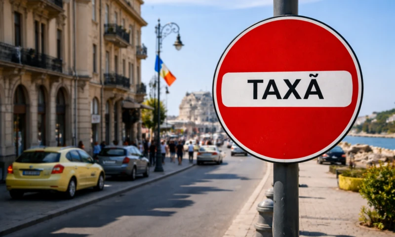 Românii au ajuns să plătească taxă că folosească strada. Cât costă și cine beneficiază de reducere