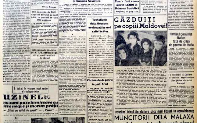 După un război mondial care secătuise resursele țării și sub presiunea unor datorii de război imense către Uniunea Sovietică, România s-a confruntat cu un inamic neprevăzut