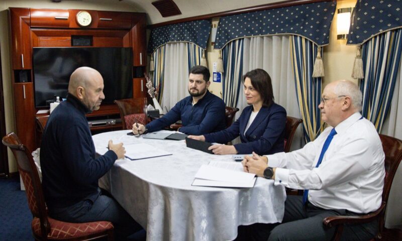 Alexandru Munteanu în prima vizită oficială la Kiev: „Suntem alături de poporul ucrainean”. Video