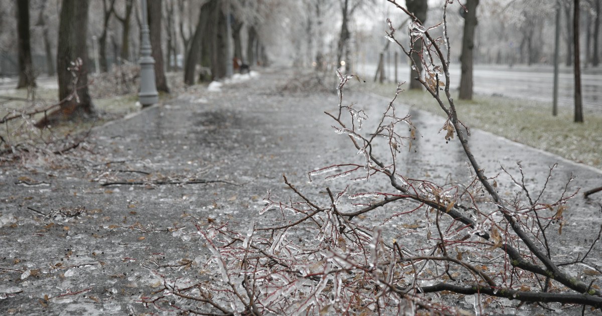 Cod Galben, schimbare bruscă a vremii