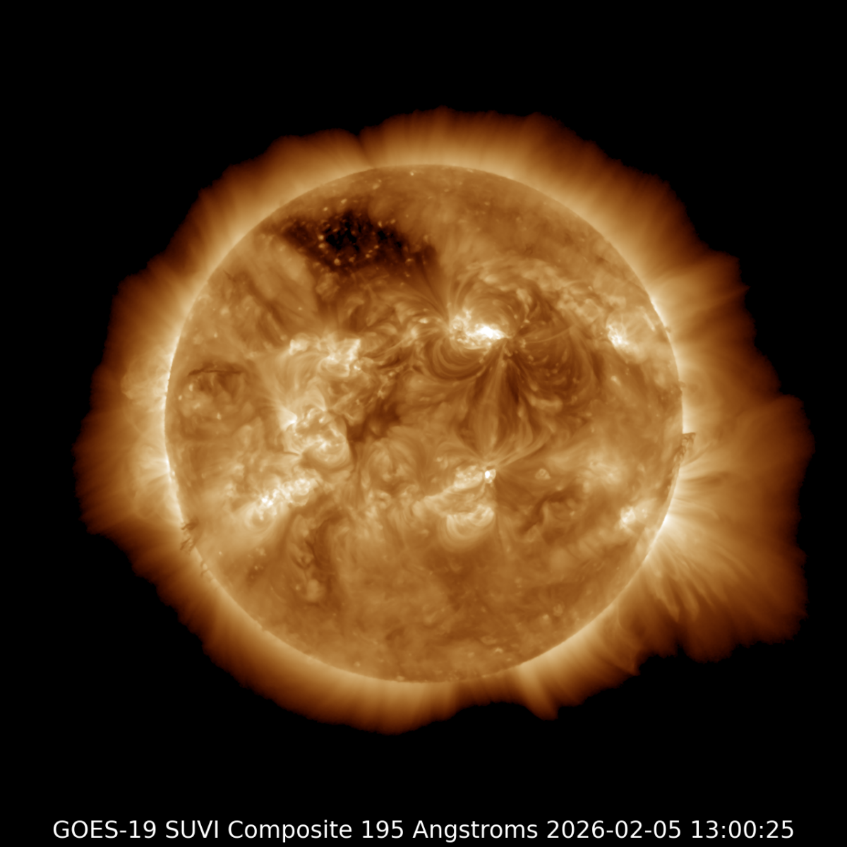 Eruptie solară de mare intensitate